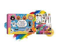 Face Painting Kit - 42-Color Washable Water-Based Palette | 42-Colour Water-Based Face Painting Kit, Washable Paint Palette for Halloween, Stage Performance, Carnival and School Parties