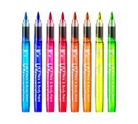 Face Painting Markers,Waterproof Long-Lasting Pen | Skin Safe Markers,for Family Friends Students Men Women Halloween Party Cosplay Festival Events