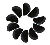 Face Painting Sponges - Painting Sponges Cosmetic Applicators | 10 x Half Round Sponges for Body Painting, Artist Painting Sponge, High Density Craft Sponges, Makeup Accessories for Kids