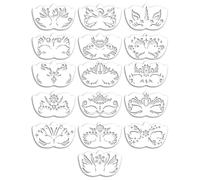 Face Painting Stencils Reusable for Kids Professional Washable Templates