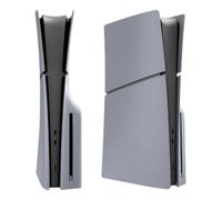 Face Plates Cover Compatible With PS5 Slim Disc Edition | Durable Faceplates Designed, Easy Installation.(Grey)