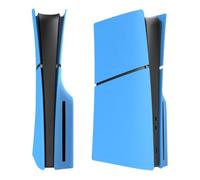 Face Plates Cover Compatible With PS5 Slim Disc Edition | Durable Faceplates Designed, Easy Installation.(Starlight Blue)
