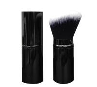 Face Powder Makeup Brush Soft Cosmetic Application Tool For Finish And Even Coverage On All Skin Types With Ergonomic Handle Design (A, 10cm)