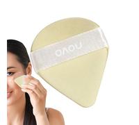 Face Powder Pouffe, Triangular Powder Puffle | Face Soft Triangle Makeup Puff, 6x Makeup Sponges High Density Flexible Blender Sponge Cosmetic Foundation Blender