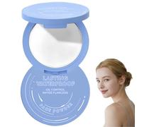 Face Powder & Setting Powder,Pressed Powders Makeup with Blurring,Matte & Oil Absorbing Finish,Translucent Finishing Powders,Long Lasting & Waterproof,Prevent Makeup Melt & Shine-Pearlescent White