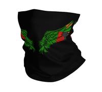 Face Protection Cute Zambia Flag Magic Headband Customed Hair Band For Climbing, Motorcycling, Running