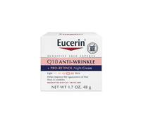 Eucerin Q10 Anti-Wrinkle + Pro-Retinol Night Cream, 1.7 Oz (Pack of 1)