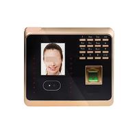 Face Recognition Time Attendance Machine With WIFI Fingerprint Reader Facial Clock(Color:ID)
