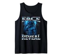 Face Reveal Alpha Wolf Meme Brain Rot Funny Oddly Specific Tank Top