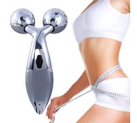 Face Roller, 3D Shaping, Portable and Lightweight Massager, Face Massager for Neck, Body, Home, On the Go, Shower, Yoga, Relaxation, Head, Spa, Salon, Meditation | for Scalp Massage