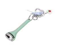 Face Roller, Green Mini Ice Roller for Face and Eyes, Portable Stainless Steel Cooling Facial Roller for Puffiness, Compact Keychain Design for Office Use and On the Go