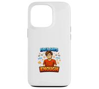 Face Says Enough Funny Exhausted Mood Design Case for iPhone 13 Pro