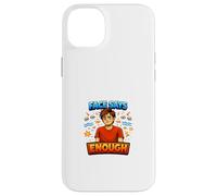 Face Says Enough Funny Exhausted Mood Design Case for iPhone 14 Plus