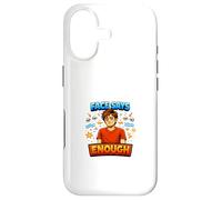 Face Says Enough Funny Exhausted Mood Design Case for iPhone 17