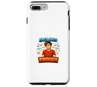 Face Says Enough Funny Exhausted Mood Design Case for iPhone 7 Plus/8 Plus