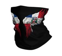 Face Scarf Dominican Republic Dominicans Republic Flag Wings Multifunctional Sombreros Anitdust Bandana For Skiing Running Outdoor