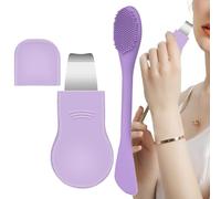 Face Scraper | Skin Scrubber - Facial Cleansing Tool Whitehead Remover for Men Women Daily Home Morning Night Shower Spa Travel Nostrils Chin