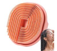 Face Scrub, Silicone Body Scrub, Silicone Back Scrubber, Anti-slip Body Brush, Silicone Shower with Handle, Soft Bristles, Gym, Shower Bath, Scrub, Home, Bathroom, Bathroom