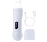 Face Scrubber - Skin Scraper | Ultrasonic Skin Scrubber Face Spatula For Deep Cleansing And Removal, Portable USB Rechargeable Facial Pore Cleaner With 4 Modes For Skins Care, 1-Piece