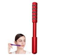 Face Sculptor Beauty Roller Tool Facial Massage 360 Degree Rotation Lift and Firm Skin Rejuvenate Face & Neck Promote Facial Skin Improvement for Women Sister Mother Wife Small and Portable (Red)