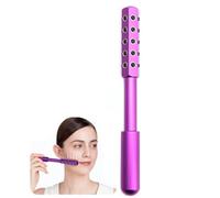 Face Sculptor Beauty Roller Tool Facial Massage 360 Degree Rotation Lift and Firm Skin Rejuvenate Face & Neck Promote Facial Skin Improvement for Women Sister Mother Wife Small and Portable (Purple)