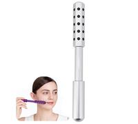 Face Sculptor Beauty Roller Tool Facial Massage 360 Degree Rotation Lift and Firm Skin Rejuvenate Face & Neck Promote Facial Skin Improvement for Women Sister Mother Wife Small and Portable (White)