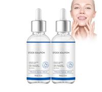 Face Serum 2PCS- Face Cream Instant Facelift - Skin Tightening Cream with Collagen Hyaluronic Acid & Glycerin - Non-Greasy Pore Minimising Night Serum - Anti-Ageing Face Serum for Women & Men