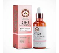 Face Serum 5-in-1 Anti-Aging Solution, Vitamin C, Hyaluronic Acid, and Vitamin E for Dark Spots, Even Skin Tone, Fine Lines, Wrinkles, and Eye Area Brightening, 100ml - My Vital Keep Healthy