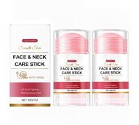 Face Serum Stick, Collagen Face Stick, Moisturizing Anti Aging Repair Cream, Day & Night Lifting & Firming, Neck Facial Care, Reduce Neck Fine Lines for All Skin Types (2 pcs)