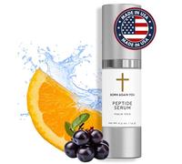 Face Serum with Peptides, Vitamin C and Hyaluronic Acid, 0.5 oz: Moisturising and Moisturising Serum to Fight Aging, Wrinkles and Strengthen Collagen