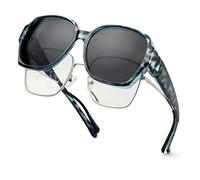 Face Shadow Over Glasses Sunglasses for Women Polarized UV Protection, Fit Over Glasses Sunglasses Lightweight