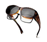 Face Shadow Polarized Sunglasses Fit Over Glasses for Women Oversized Sunglasses to Go Over Glasses UV Protection Lightweight