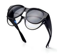 Face Shadow Polarized Sunglasses Fit Over Glasses for Women Oversized Sunglasses to Go Over Glasses UV Protection Lightweight