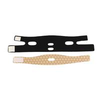 Face Shaper Chin Bandage V Shape Line Lifting Mask Face Strap Band Sleeping Beauty(Black-Chinlon)
