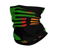 Face Shield America Flag And Zambia Flag White Anitdust Sombreros Breathable Polainas De Cuello For Tennis Climbing Yoga