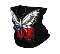 Face Shield Butterfly Czech Czechs Flag Breathable Sombreros Multifunctional Polainas De Cuello For Sports Workout Men