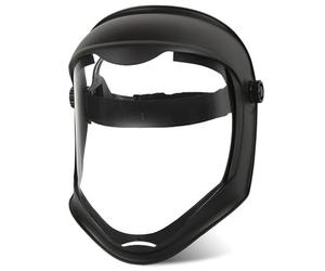 Face Shield Clear Anti-fog Face Shield Mask Impacts & Temperature Resistant Full Mask Splash-Proof PC ABS for Grinding, Cutting, Welding