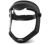 Face Shield Clear Anti-Fog Full Mask, Temperature Resistant PC ABS for Grinding Safety
