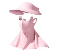 Face Shield for Sun Protection - Waterproof UPF 50+ Cooling Washable Neck Warmers,With Chin Strap 360-Degree Foldable Sun Protection Mask - for Cycling Riding Hiking Work Summer