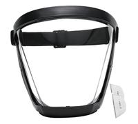 Face Shield With 2Pcs Cotton Filters Anti Fog High Definition Face Shield Mask With Adjustable Straps Full Face Mask Against Wind, Sand, Dust, Water,Uv,And Oil Fumes(Black And White),Face Shield Mask