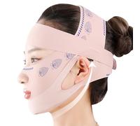 Face Slimmer | Breathable Elastic Adjustable V Line Double Chin Strap for Slimming Face for Women Men Home Travel Night Morning Skin Care
