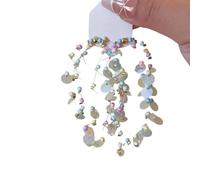 Face Slimming Fringe Earrings Stylish Beadwork Exaggerated Dangle Ear Studs Comfortable Lightweight Jewelry Comfortable Ear Studs