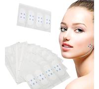 Face Slimming Mask,40Pcs/Set Invisible Lift Face Sticker Makeup Face Chin Lift Pads Face Thin Tape, V-Face Sticker, Invisible Sticker, Lift Chin Tape, Face Slim Tools
