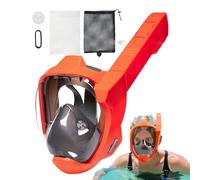 Face Snorkeling, Full Diving Face Cover | 180° Overview View Anti-Dangerous Equipment for Women Men Adult Improves Snorkeling Swimming