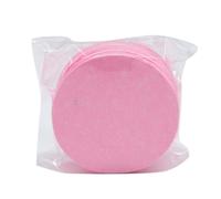 Face Sponge - Compressed Face Sponges | Round Face Scrub Sponge, Expandable Face Pads Made of Wood Pulp Cotton, Reusable Spa Cleaning Pads for Makeup