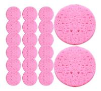 Face Sponges for Cleansing - Wood Pulp Cotton Skincare Sponges | Cosmetic Spa Sponges, Cellulose Facial Sponges for Fase Washing Makeup Removal