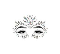 Face Stickers for Women Leg Avenue Iris Multicolore TU