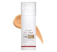 Face Sunscreen for Women SPF46, Broad Spectrum Tinted Moisturizer, Non-Greasy Daily UV Protection Cream for Dry, Oily, Combination & Normal Skin