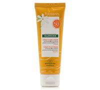 Face Sunscreen, Klorane Polysianes, with Organic Tamanu & Monoi SPF50+ 50 ml