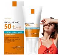 Face Sunscreen SPF 50+,SPF 50 Sun/screen Cream,Waterproof Fa/ce Sunscr/een,SPF Fac/e Moisturiser,Face Suncream,UVA & UVB Protection,Lightweight Body Sunscreen,Suncream Waterproof & Non-Greasy